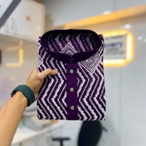 Unique Embroidery Kurta for Men's – Soft Silk Kurta Pajama