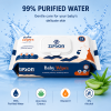 ZIPSON Baby Wipes with 99% purified water, Aloe Vera and Vitamin E