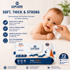 ZIPSON soft, thick and strong baby wipes for sensitive skin
