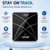 ZIPSON premium digital personal weighing scale with 180 kg capacity and auto on off